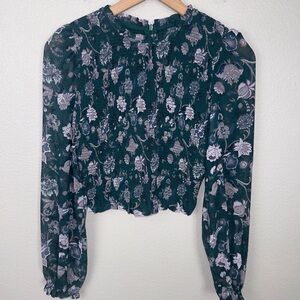 Wilfred from Aritzia Floral Smocked Temptest Top